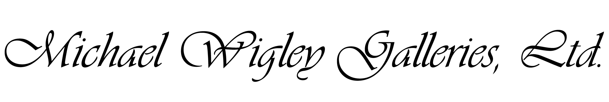 Michael Wigley Galleries Wordmark