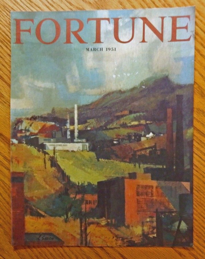 Laurence Sisson Fortune Magazine Cover