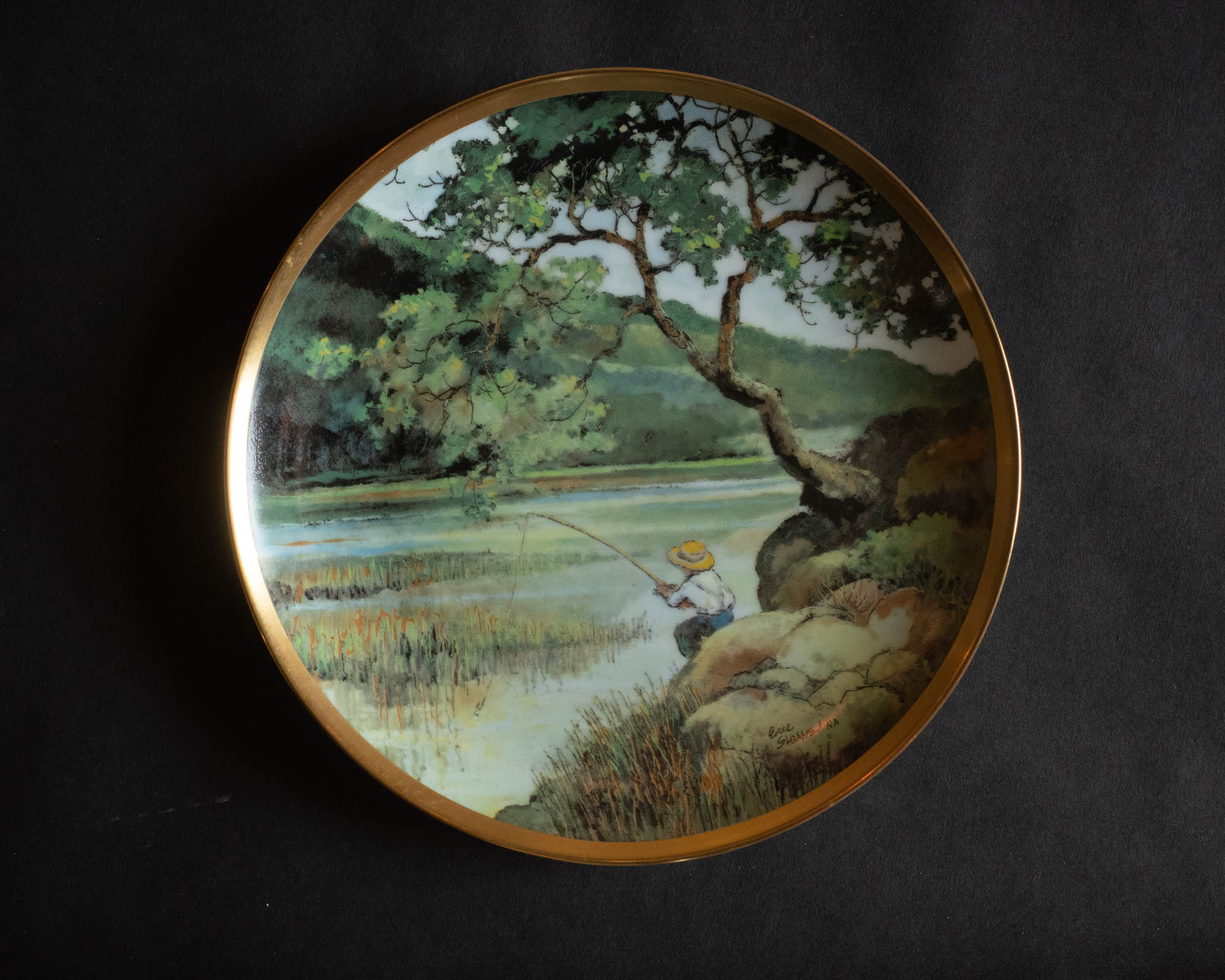 Eric Sloane Painting Title: Fishing